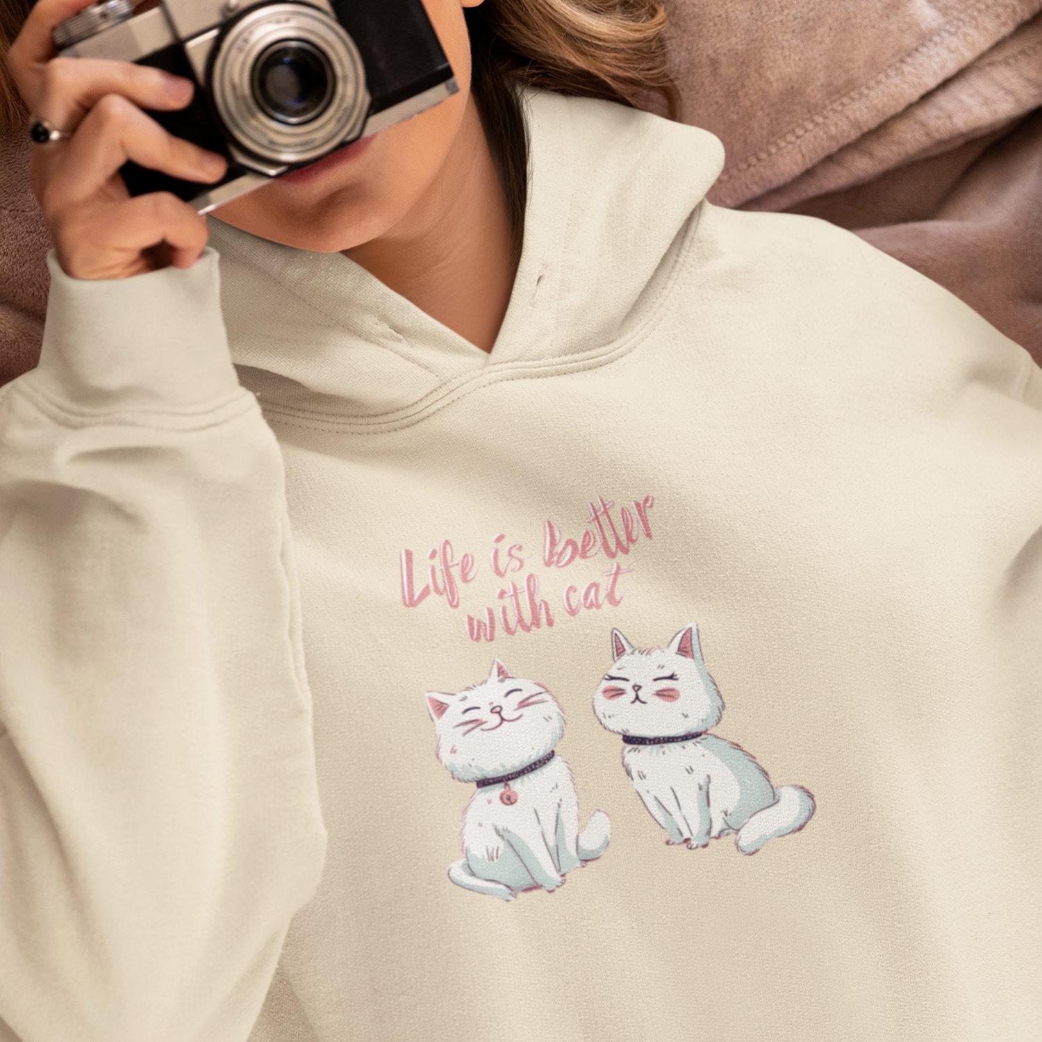 Cat Graphic Hoodies for Men & Women | Furrynovation