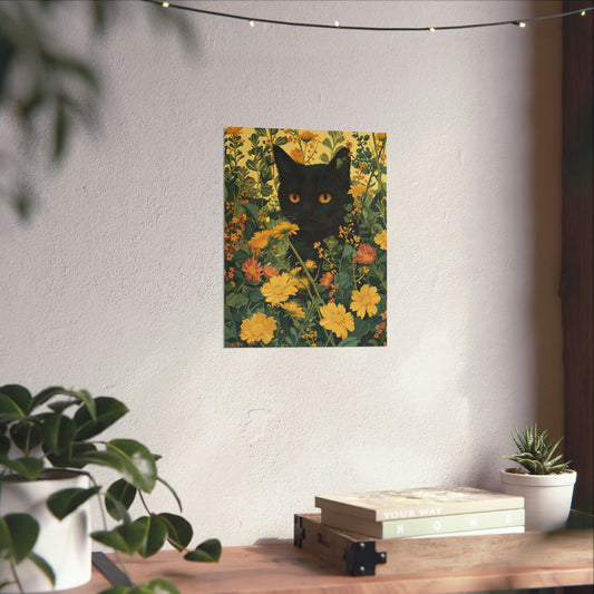 Cat Graphic Vertical Poster | Cat Poster | Poster | Furry Novation