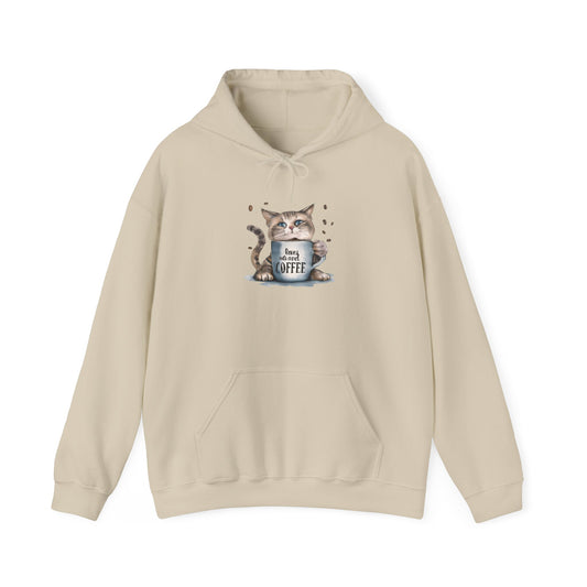 Cat & Coffee Cat Hoodie | Furry Novation