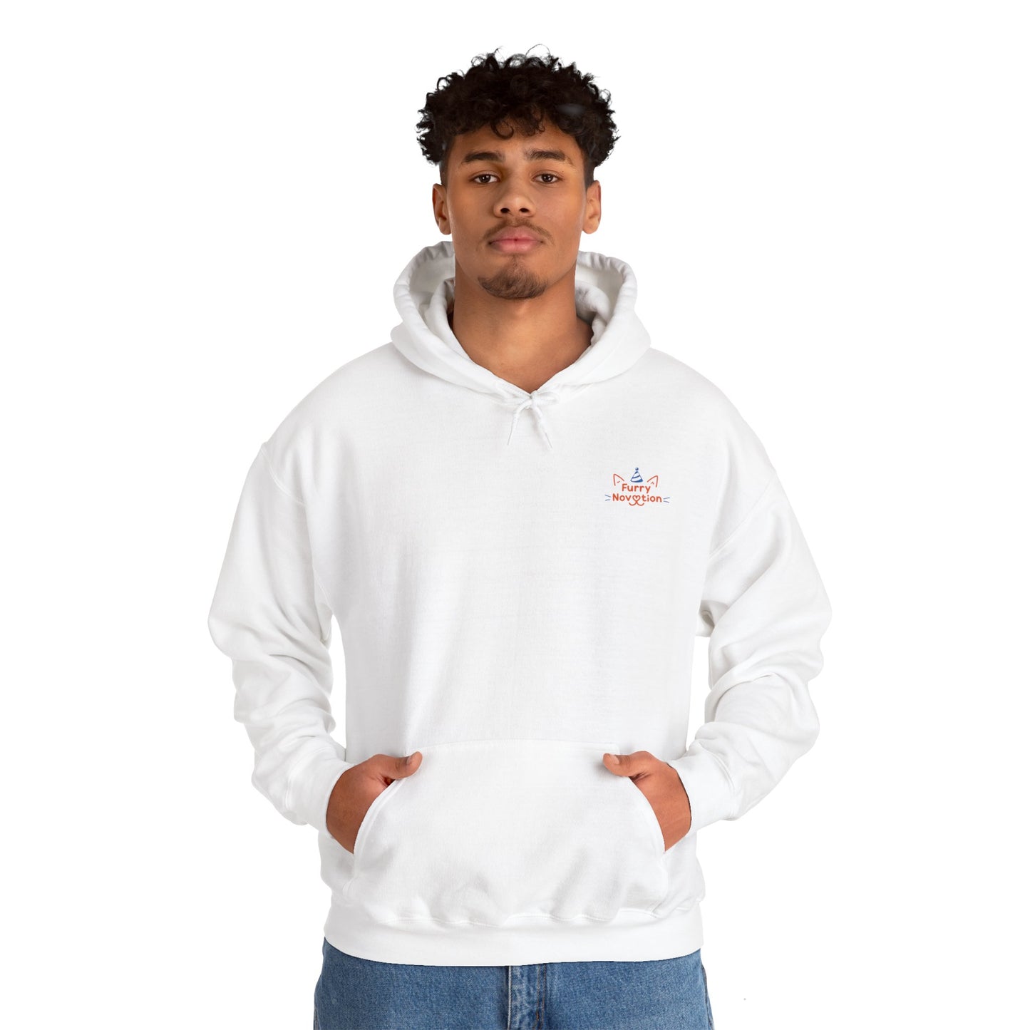 Furry Novation Hoodie | Pure White | Hoodie | Furry Novation