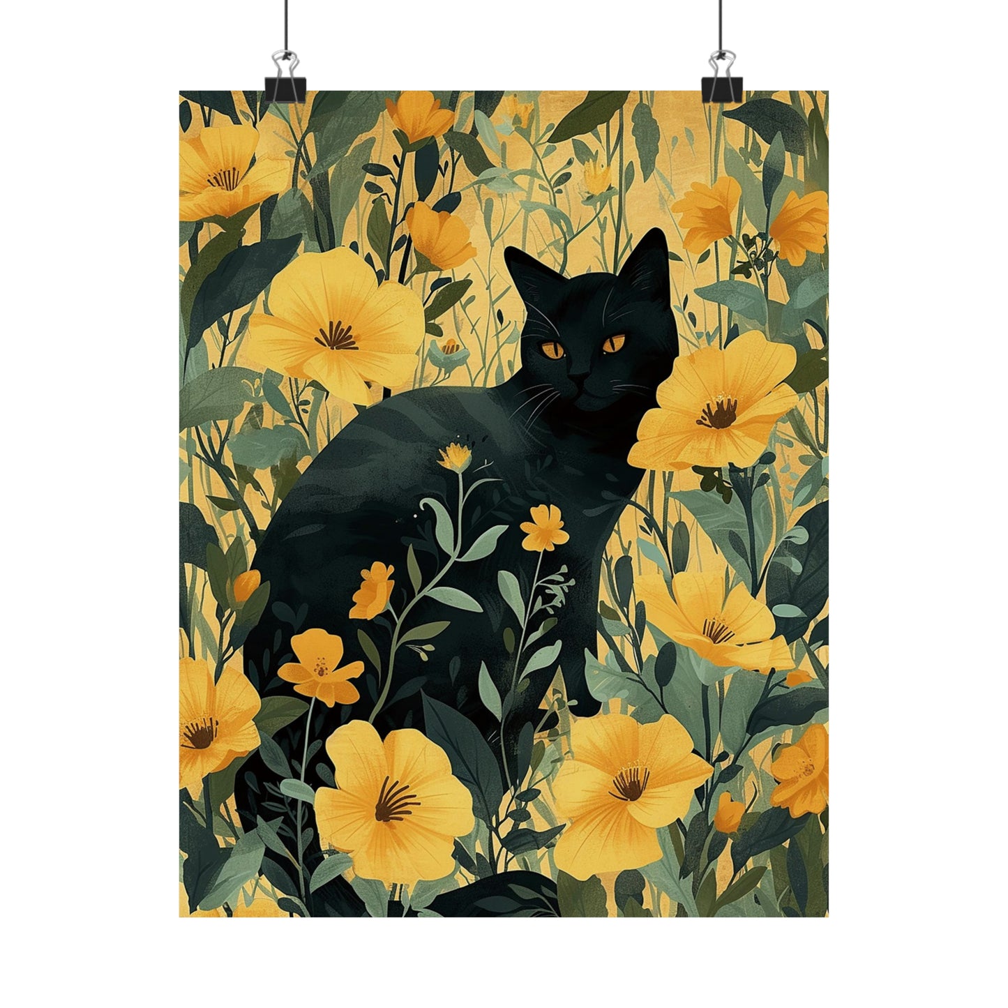 Cat Graphic Vertical Poster | Cat Poster | Poster | Furry Novation