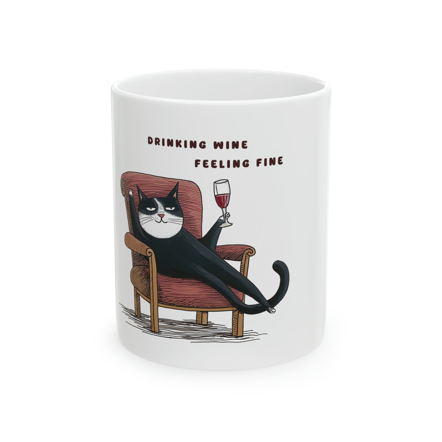 Cat Graphic | Cat Mug | Mug | Furry Novation