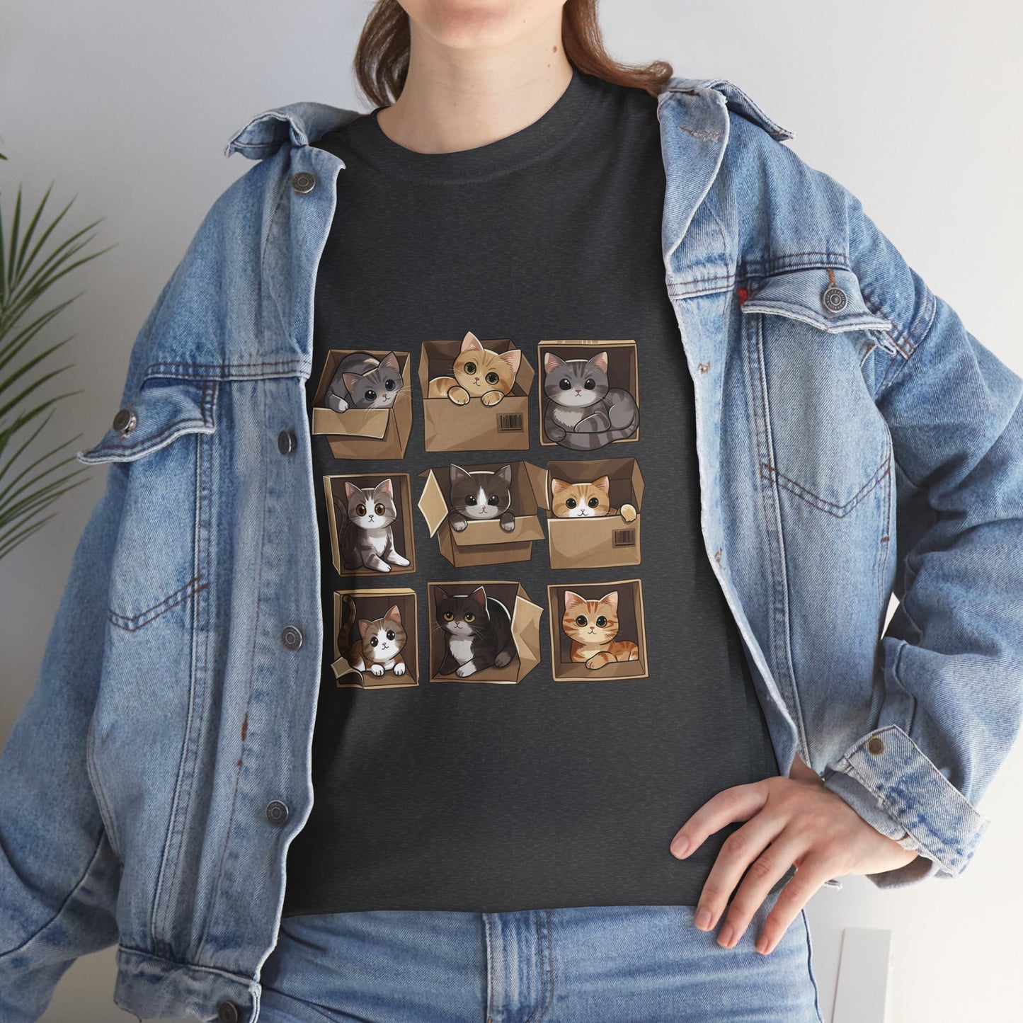 Cat in Boxes Cat Tshirt | Cat Tshirt | Tshirt | Furry Novation