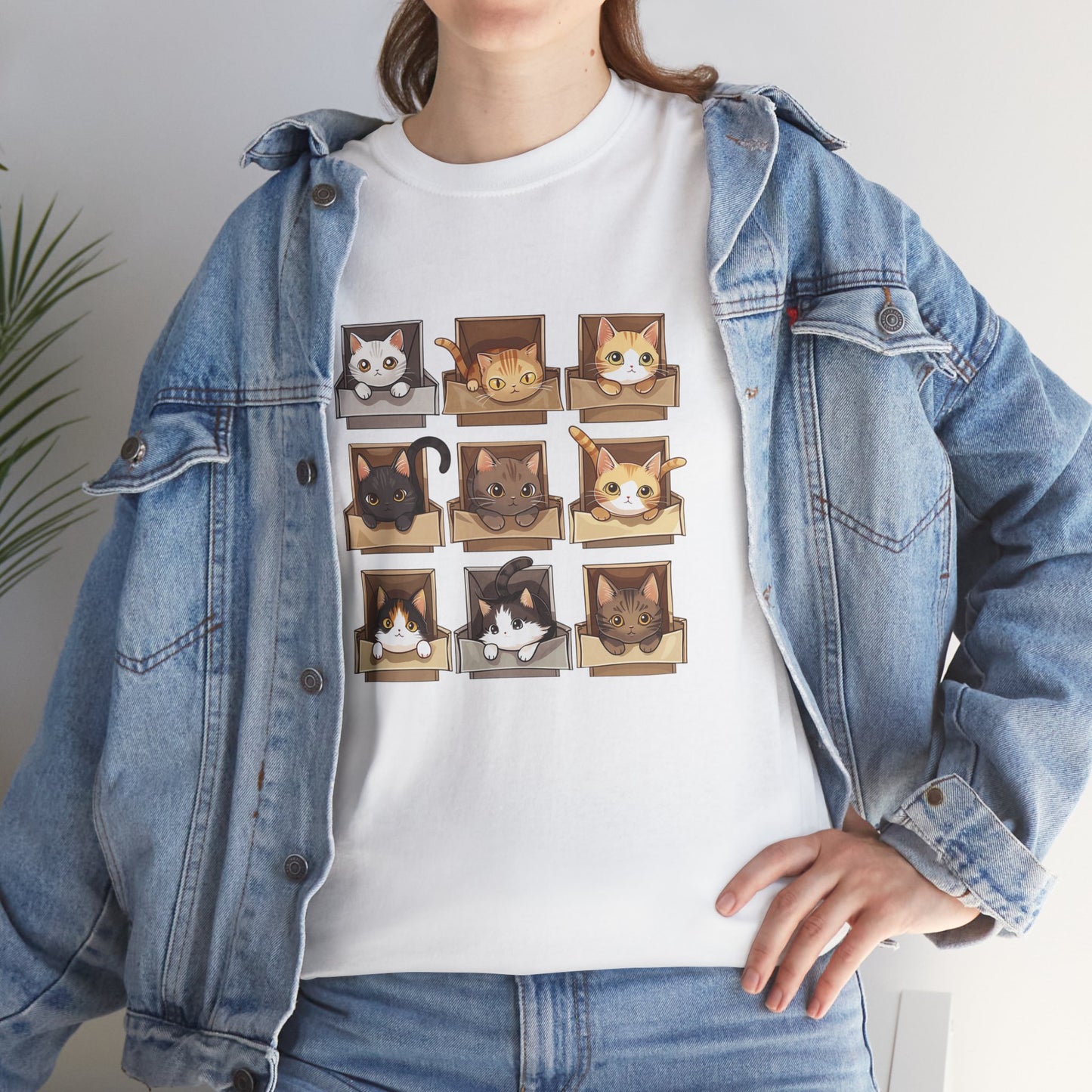 Cat in Boxes Cat Tshirt | Cat Tshirt | Tshirt | Furry Novation