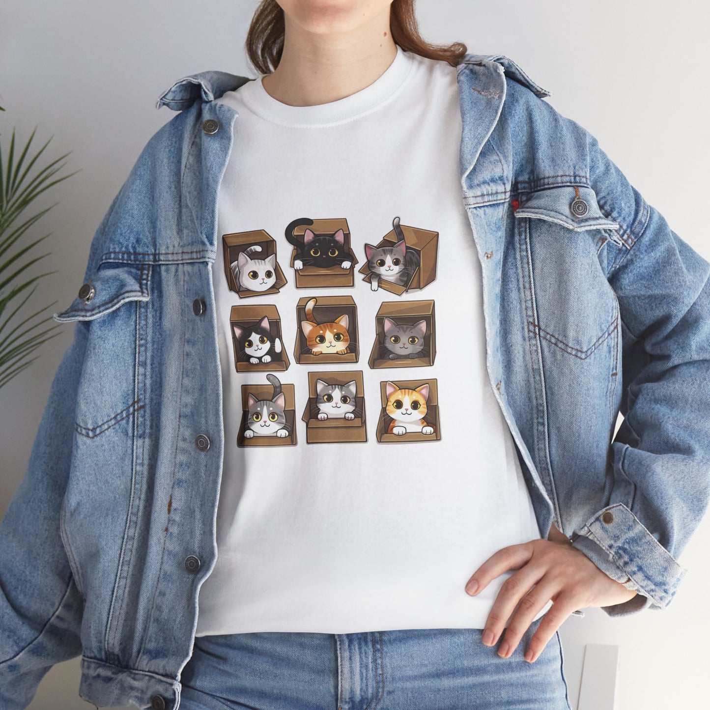 Cat in Boxes Cat Tshirt | Cat Tshirt | Tshirt | Furry Novation