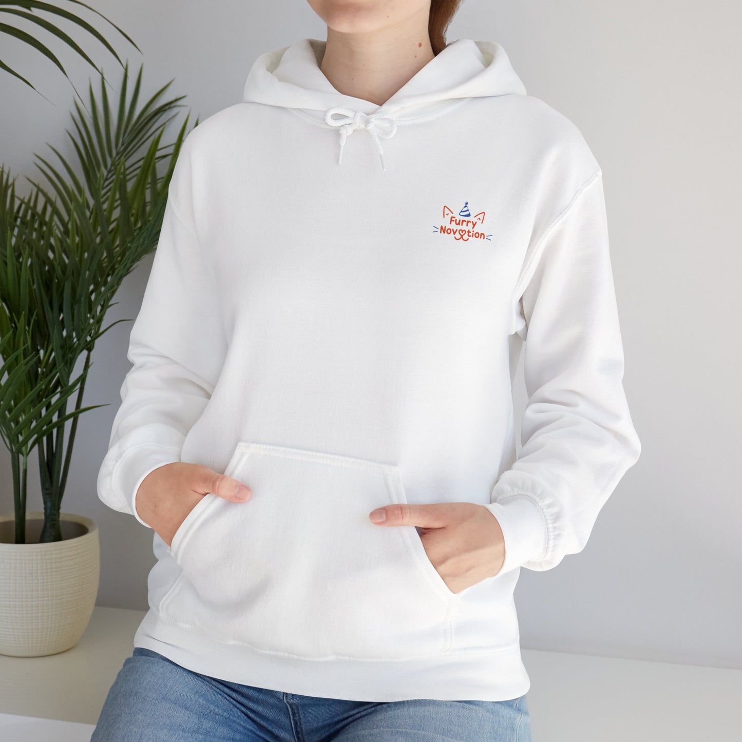 Furry Novation Hoodie | Pure White | Hoodie | Furry Novation