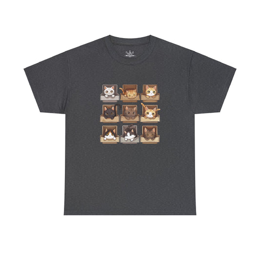 Cat in Boxes Cat Tshirt | Cat Tshirt | Tshirt | Furry Novation