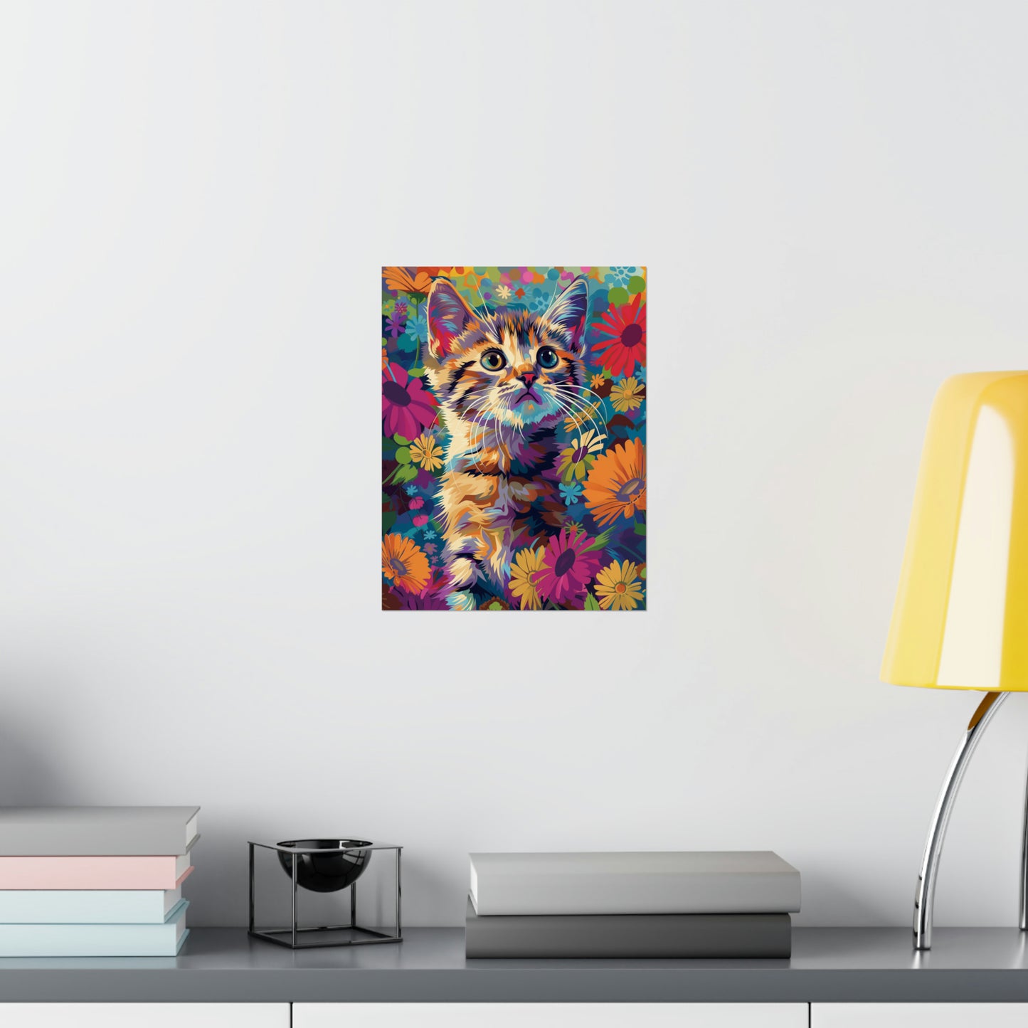 Cat Graphic Vertical Poster | Cat Poster | Poster | Furry Novation