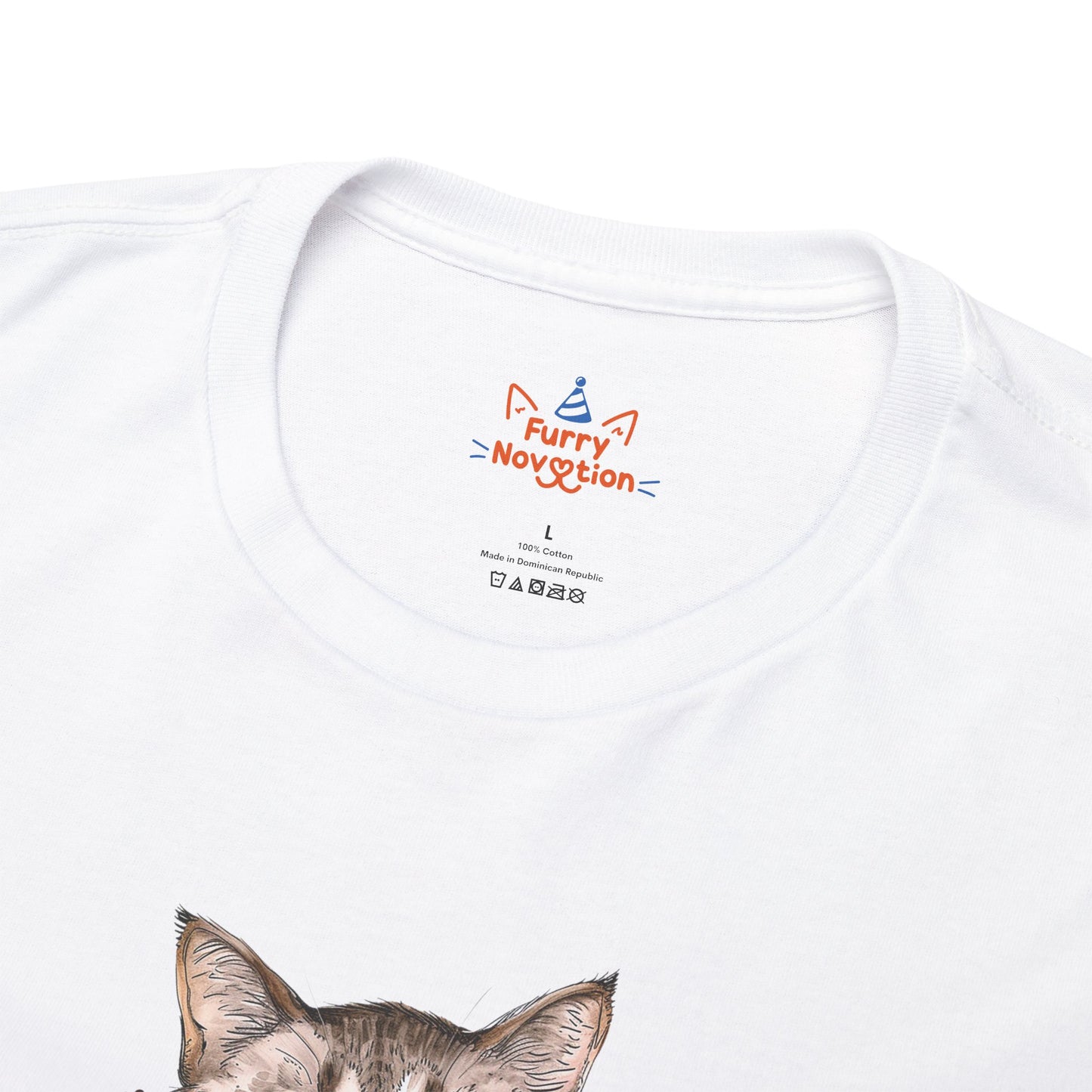 Cat & Coffee Cat T-shirt | Cat T-shirt | T-shirt | Furry Novation