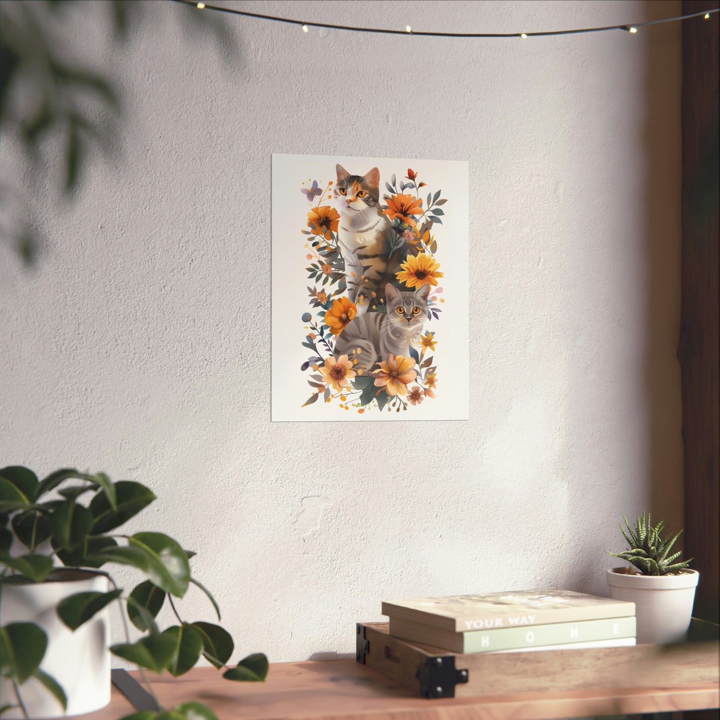 Cat Graphic Vertical Poster | Cat Poster | Poster | Furry Novation