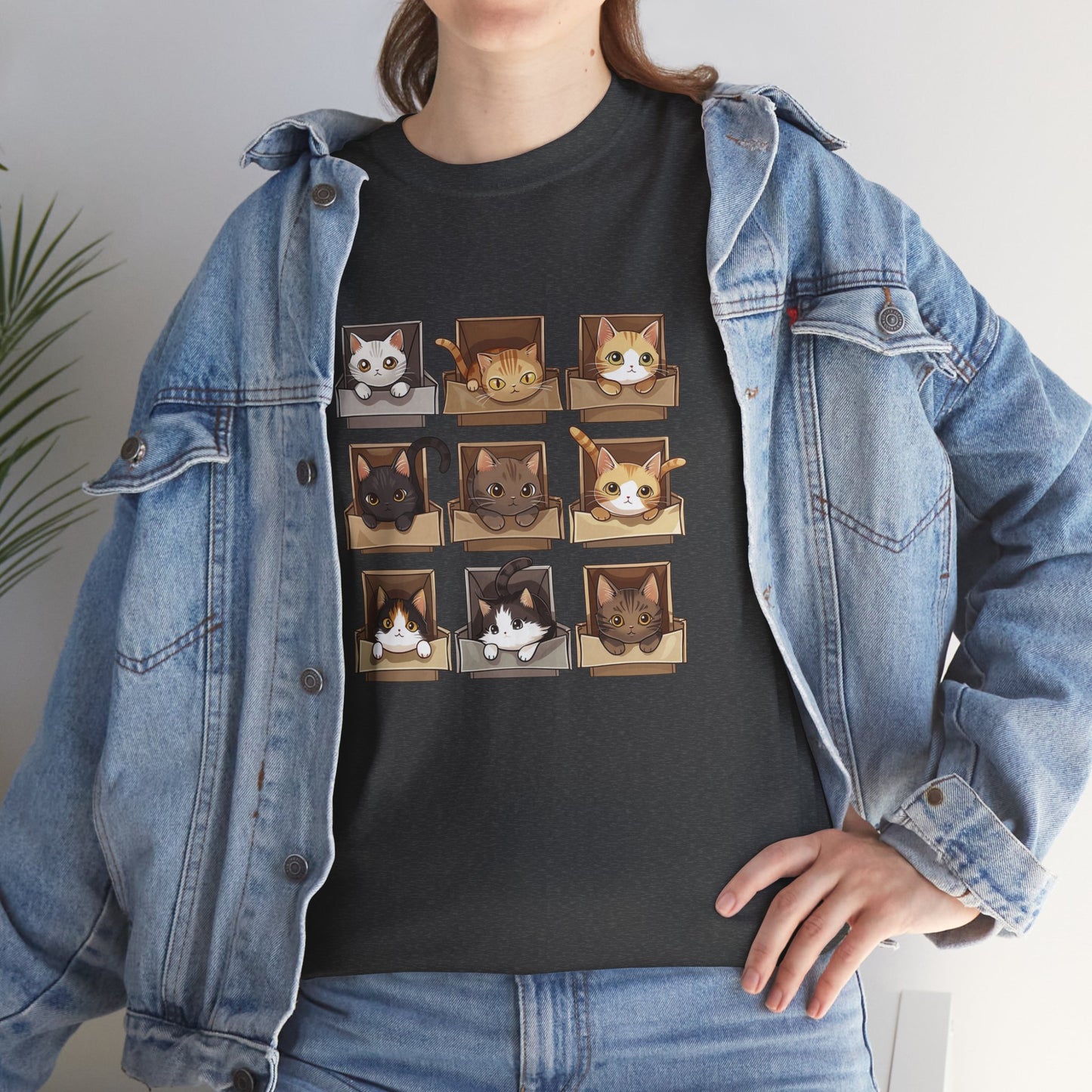 Cat in Boxes Cat Tshirt | Cat Tshirt | Tshirt | Furry Novation