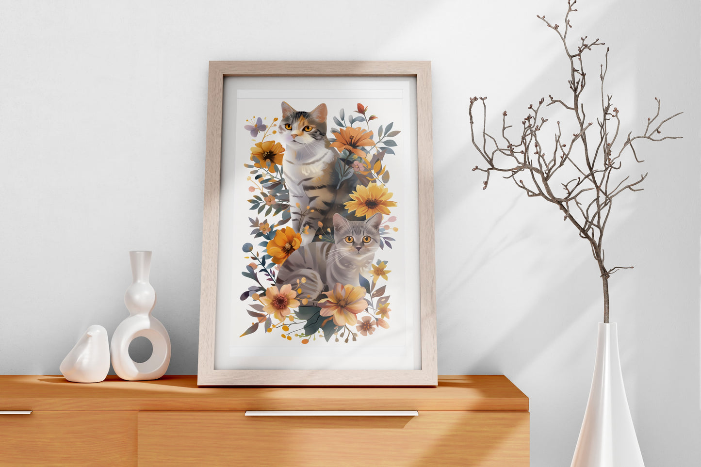 Cat Graphic Vertical Poster | Cat Poster | Poster | Furry Novation